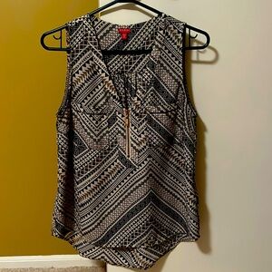 Guess Black & White Tank Top